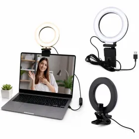 رينج لايت LED Clip Light – إضاءة احترافية للمحتوى والاجتماعات