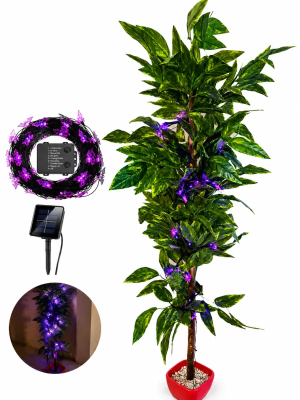 إنارة ديكورية شمسية LED للحدائق