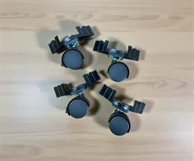 سيت عجلات متحركة للمدفأة