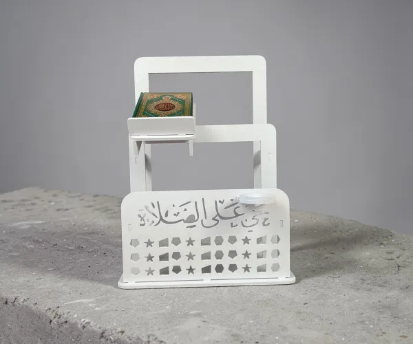 ركن صلاة خشبي منزلي