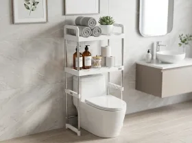 رف ومخزن حمام مغربي